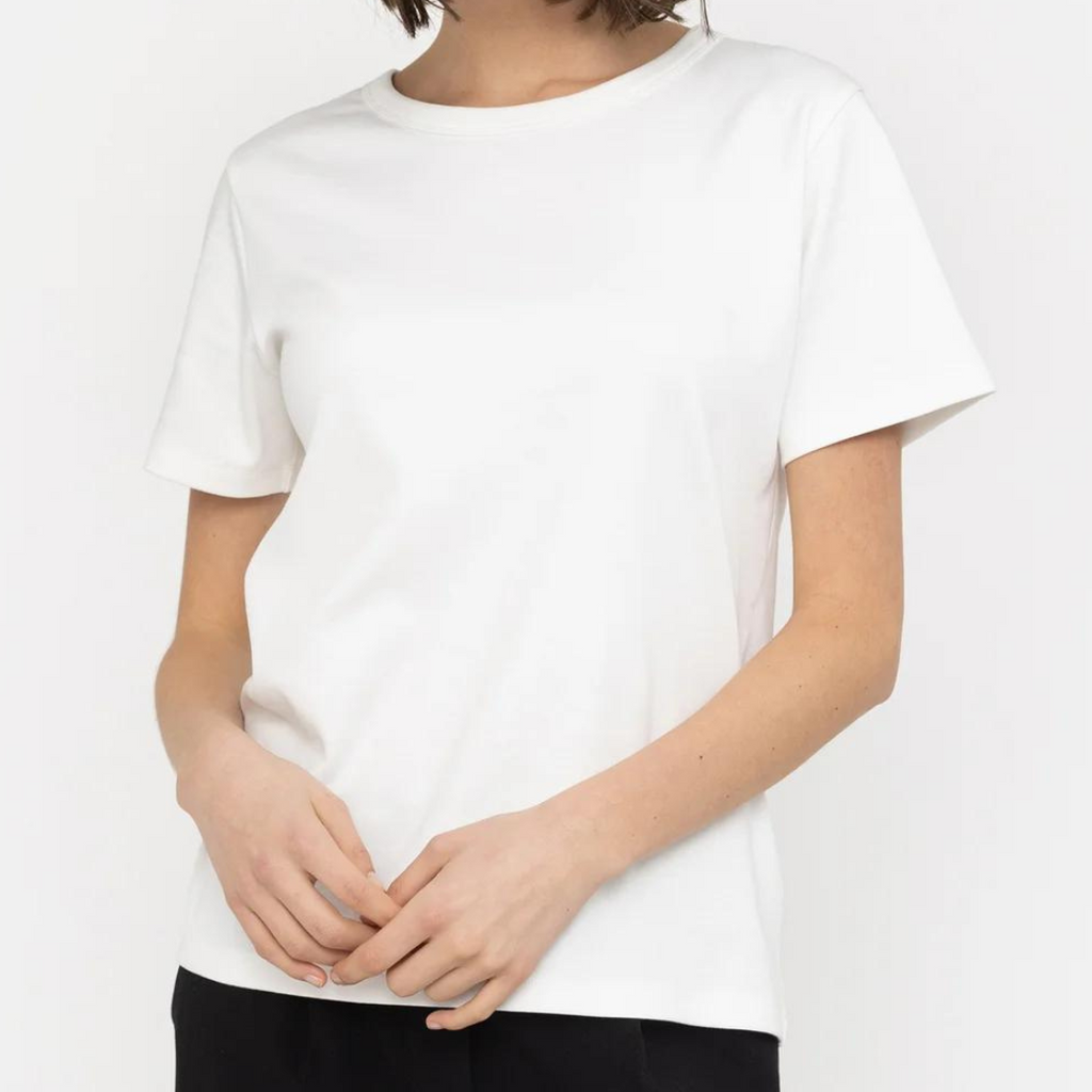 SOFT REBELS - T-SHIRT - HELLA SR122-300 - SNOW WHITE