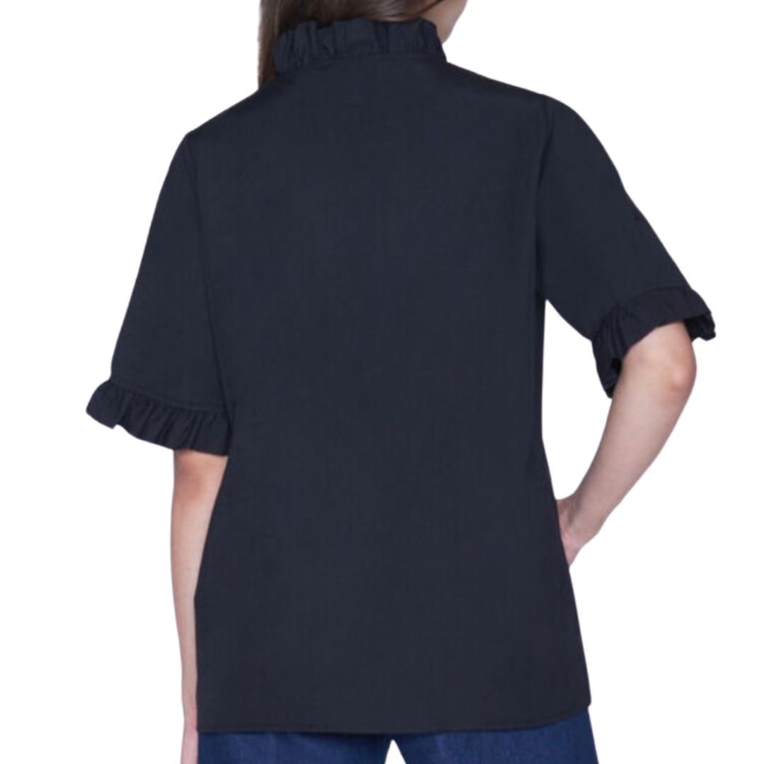 SISTERS POINT - BLUSE - MATIA 16601-00 - SORT