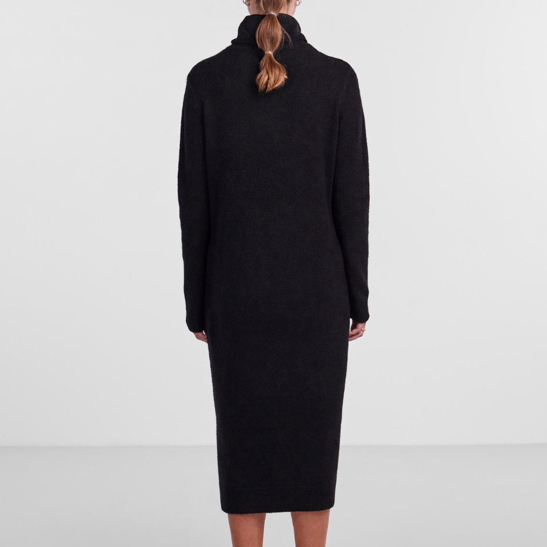 PIECES - STRIKKJOLE - JULIANA 17126281 - SORT