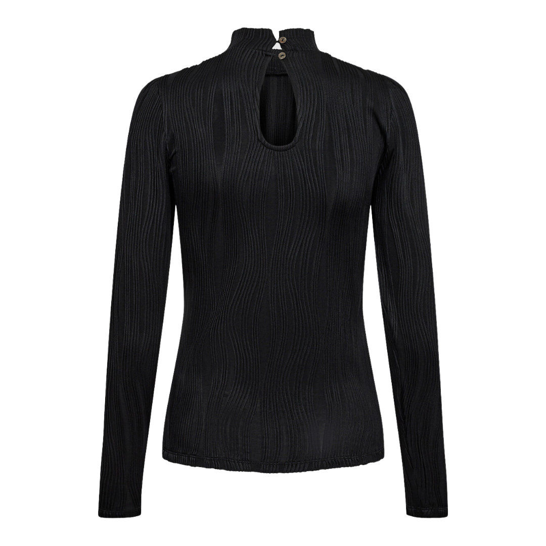 MOVES - BLUSE - FIENNE - SORT