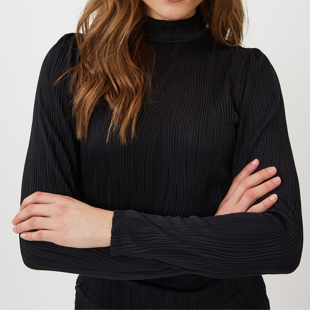 MOVES - BLUSE - FIENNE - SORT