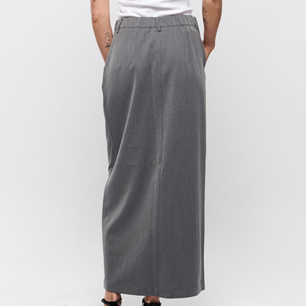 MBYM - NEDERDEL - NELLIS RANDA - CHARCOAL MELANGE