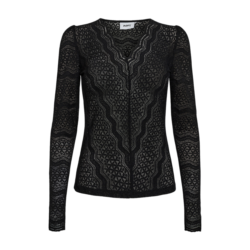 MOVES - BLUSE - SAKIS - 999 SORT