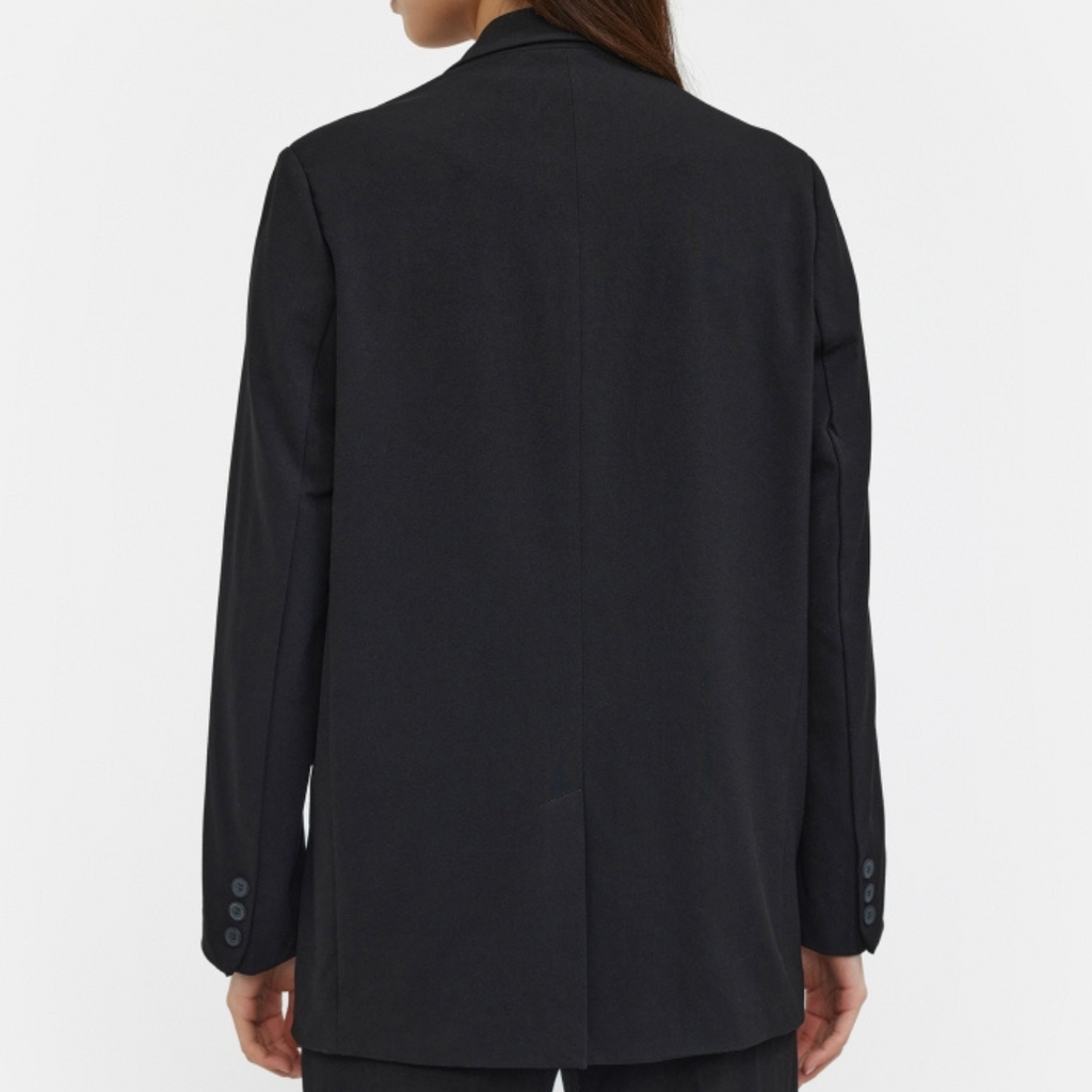 SOFT REBELS - BLAZER - VILJA LOOSE SRSS23-720 - SORT
