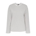 PIECES - BLUSE - SADIE 17146655 - CLOUD DANCER/LIGHT GREY MELANGE