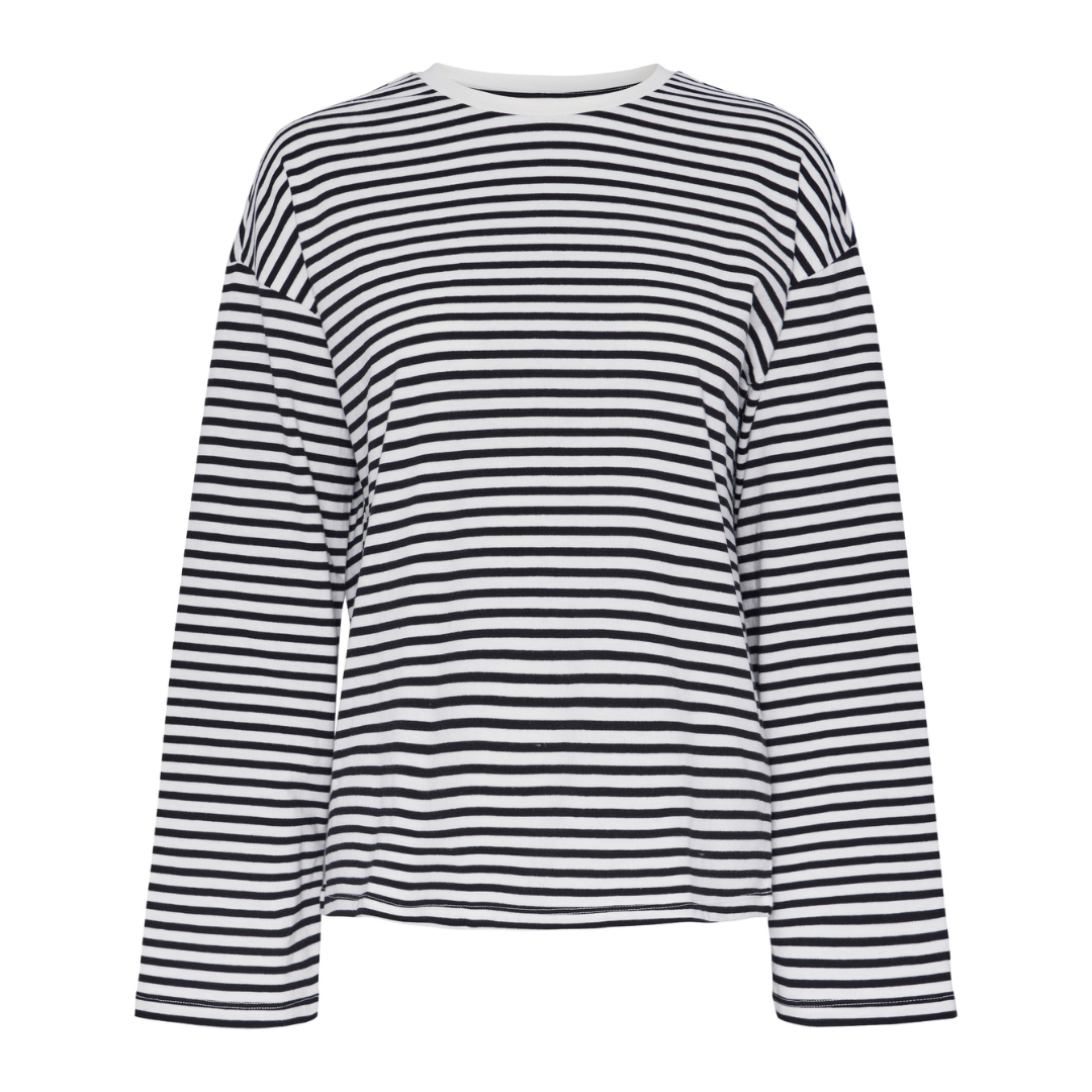 PIECES - BLUSE - SADIE 17146655 - CLOUD DANCER/SORT