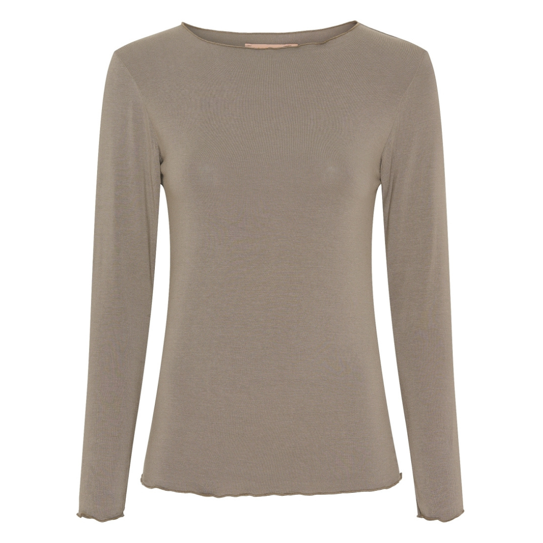 MARTA DU CHATEAU - BLUSE - LEONORA 5894 - FANGO