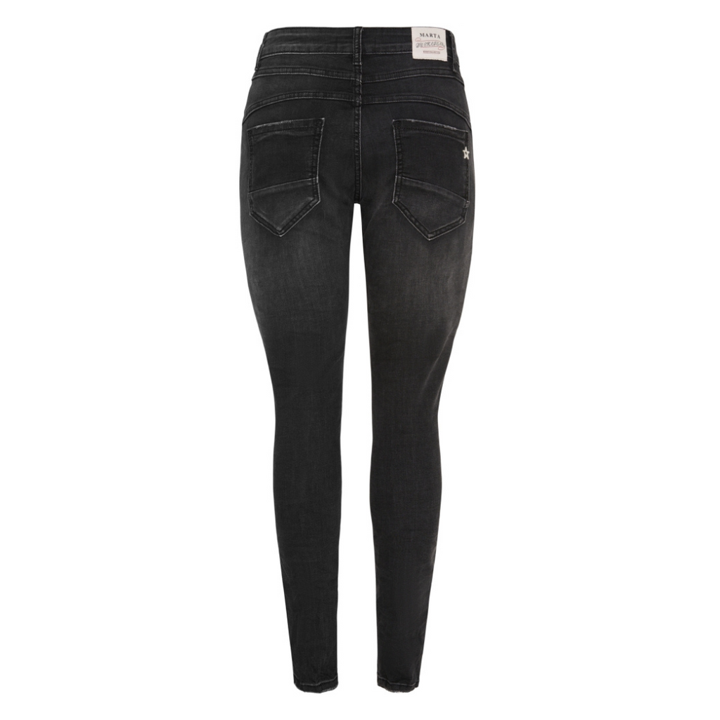 MARTA DU CHATEAU - JEANS - METTE MDC104-22255 - SORT DENIM