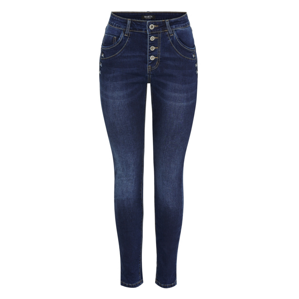 MARTA DU CHATEAU - JEANS - MARTHA MDC118-2528 - DENIM