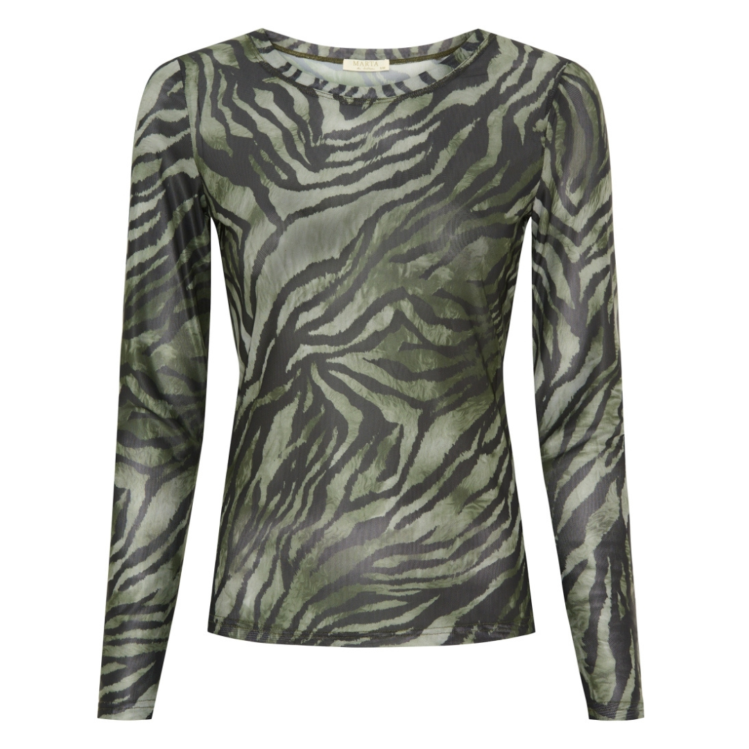 MARTA DU CHATEAU - BLUSE - NINA MDC120 - PRINT 19