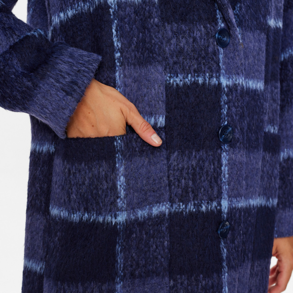NÜMPH - FRAKKE - EVIRA 704609 - DRESS BLUES