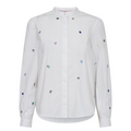NÜMPH - SKJORTE - HEIDI 704858 - BRIGHT WHITE