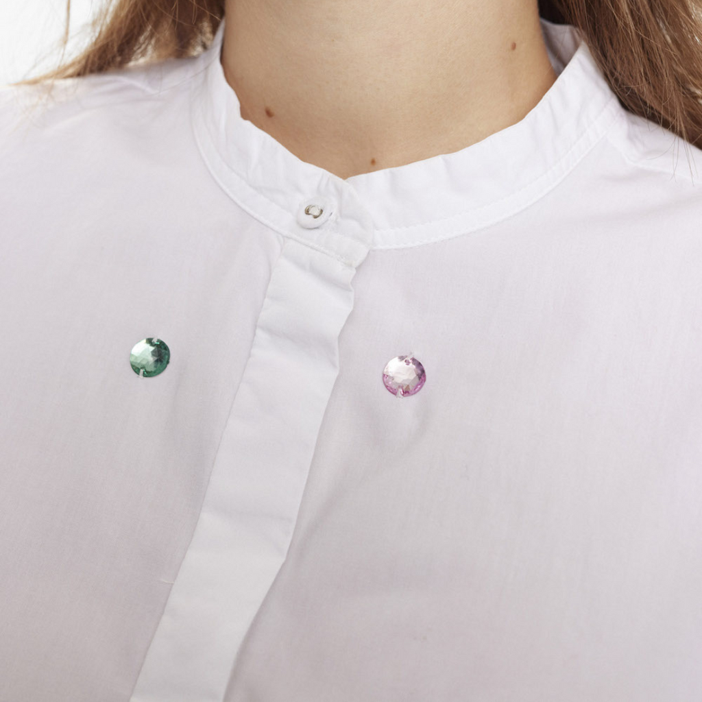 NÜMPH - SKJORTE - HEIDI 704858 - BRIGHT WHITE