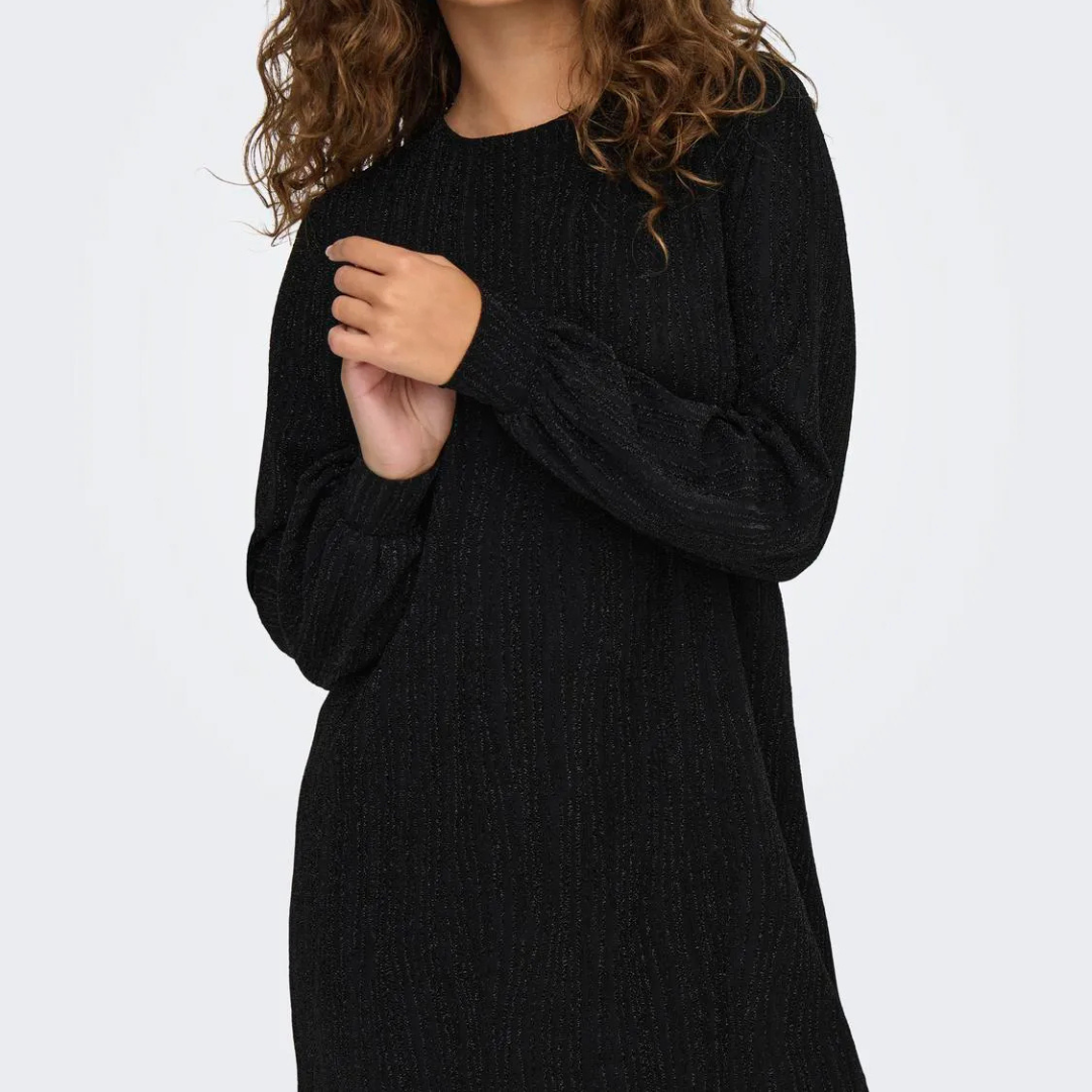 ONLY - KJOLE - CAROL GLITTER BOW 15309903 - BLACK ZIGGA