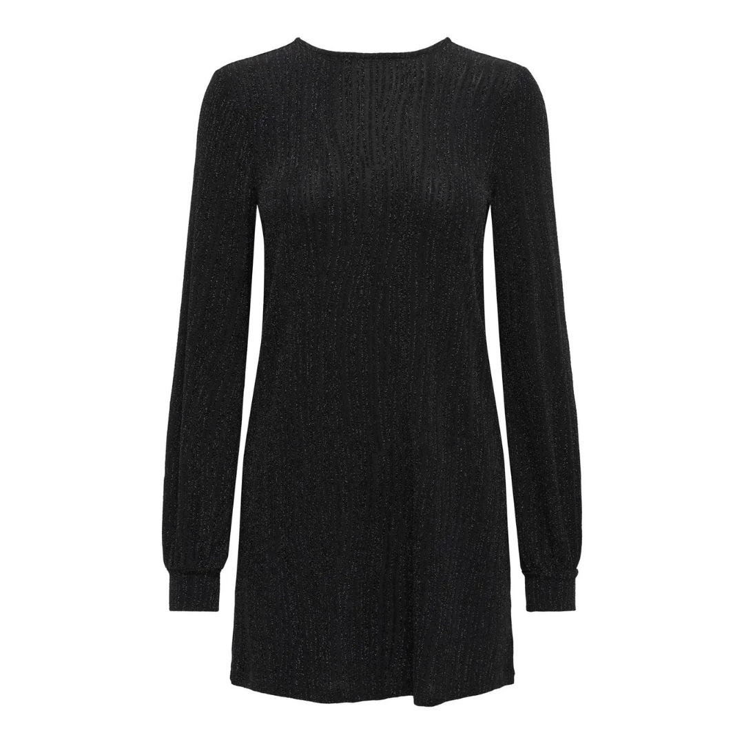 ONLY - KJOLE - CAROL GLITTER BOW 15309903 - BLACK ZIGGA