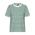 PIECES - T-SHIRT - RIA 17146339 - HUNTER GREEN/BRIGHT WHITE