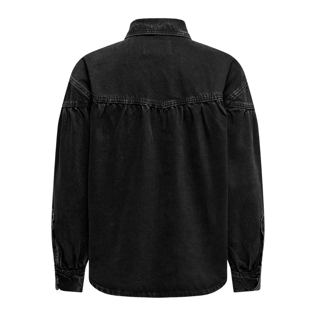 ONLY - DENIMJAKKE - ANNI 15284611 - BLACK DENIM