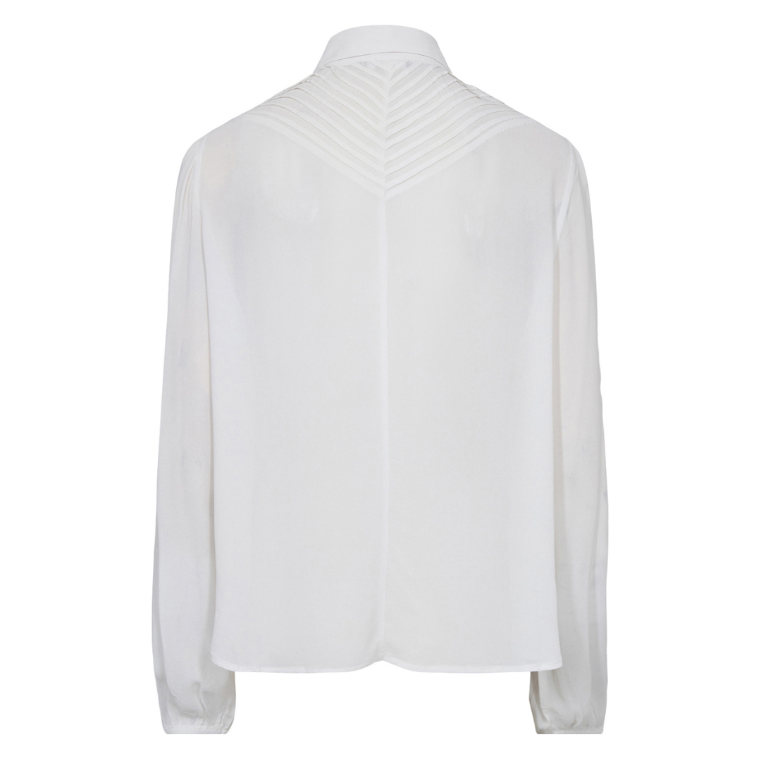 NÜMPH - SKJORTE - INDY 704859 - BRIGHT WHITE