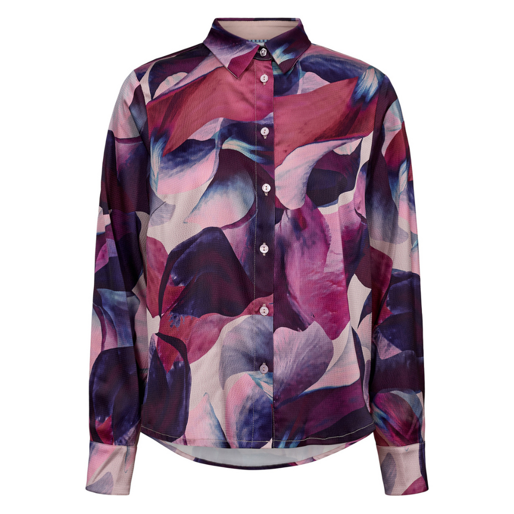 NÜMPH - SKJORTE - ISOBELL 704864 - VIOLET ICE