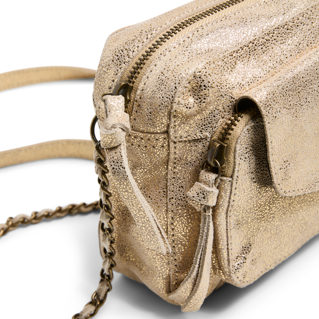 PIECES - TASKE - NAINA 17063358 - GOLD COLOUR SNOW