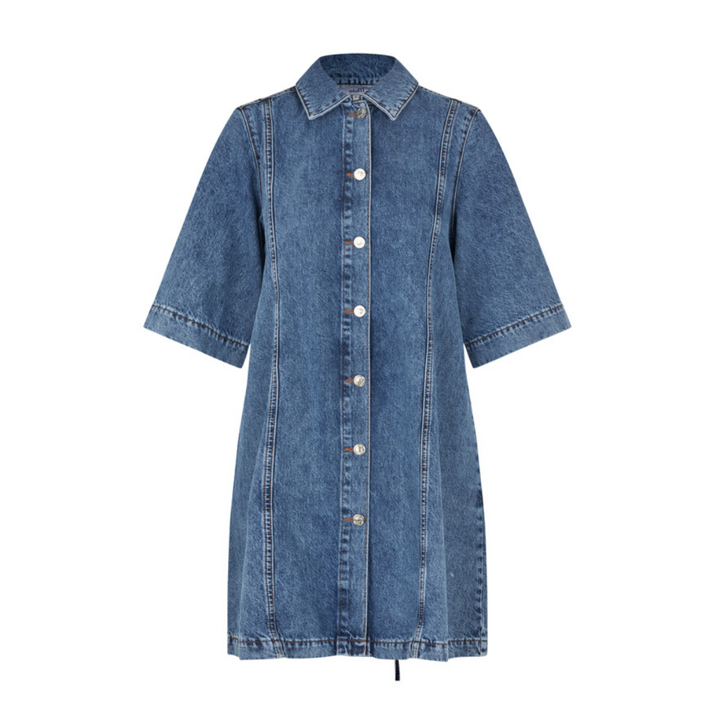 GLOBAL FUNK - DENIMKJOLE - BALAMI 61680152 - MID VINTAGE BLUE