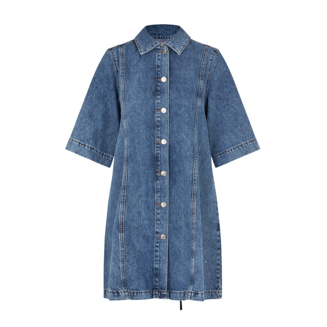GLOBAL FUNK - DENIMKJOLE - BALAMI 61680152 - MID VINTAGE BLUE