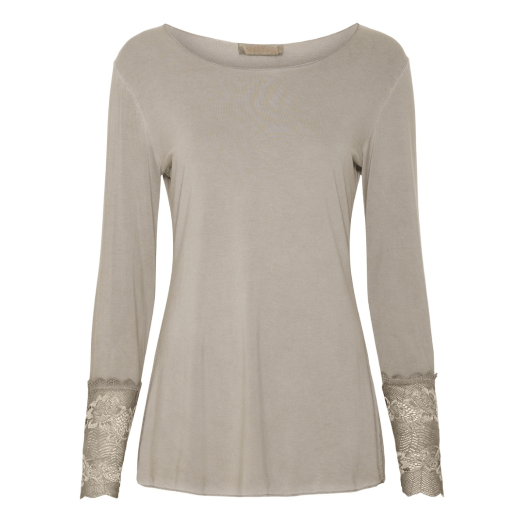 MARTA DU CHATEAU - BLUSE - 11297 - FANGO