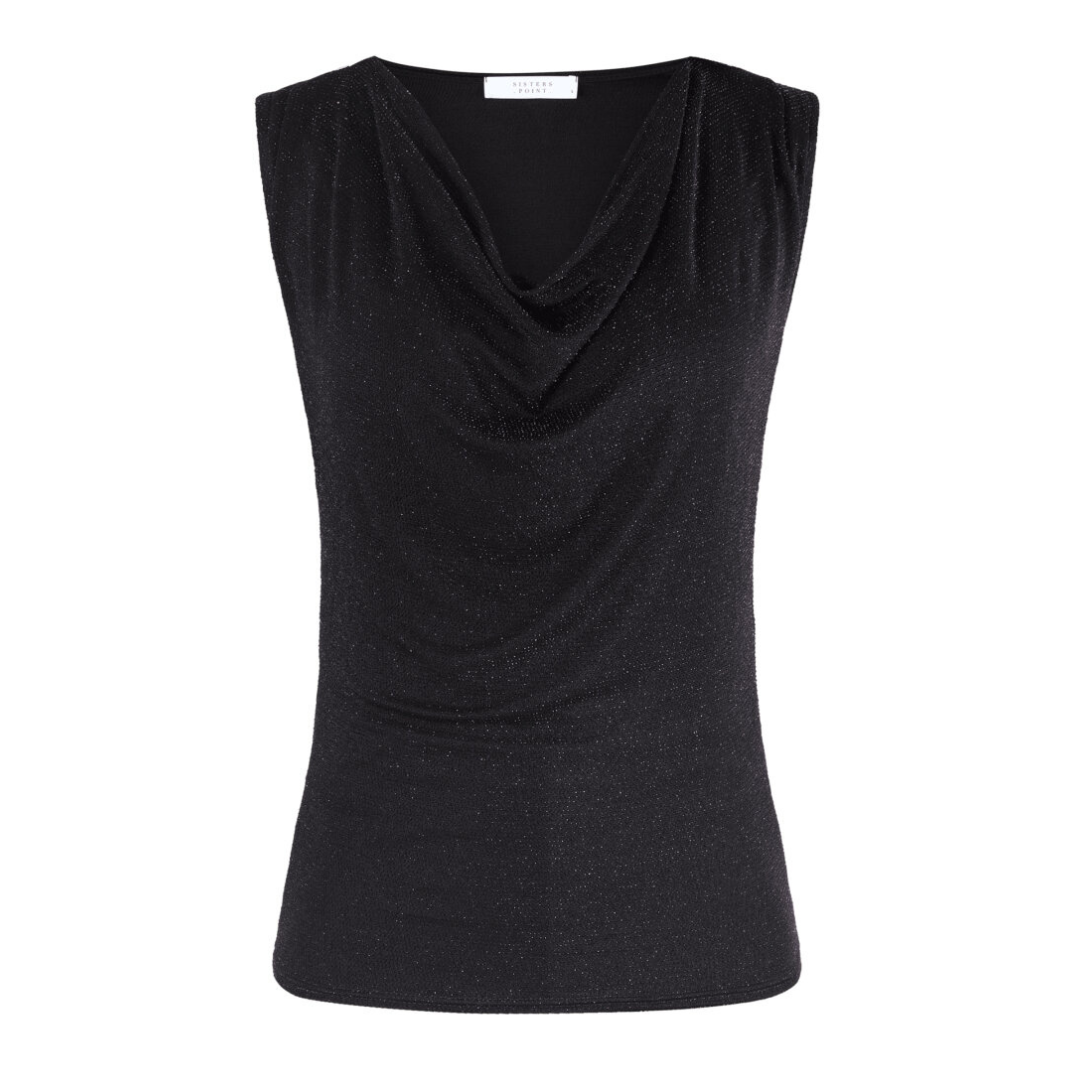 SISTERS POINT - TOP - CACHO 15987 - SORT/LILLA