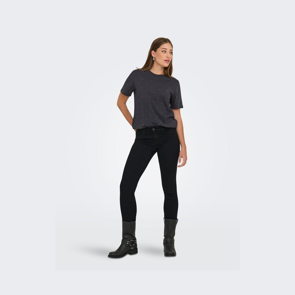 ONLY - T-SHIRT - MONJA 15340939 - PHANTOM