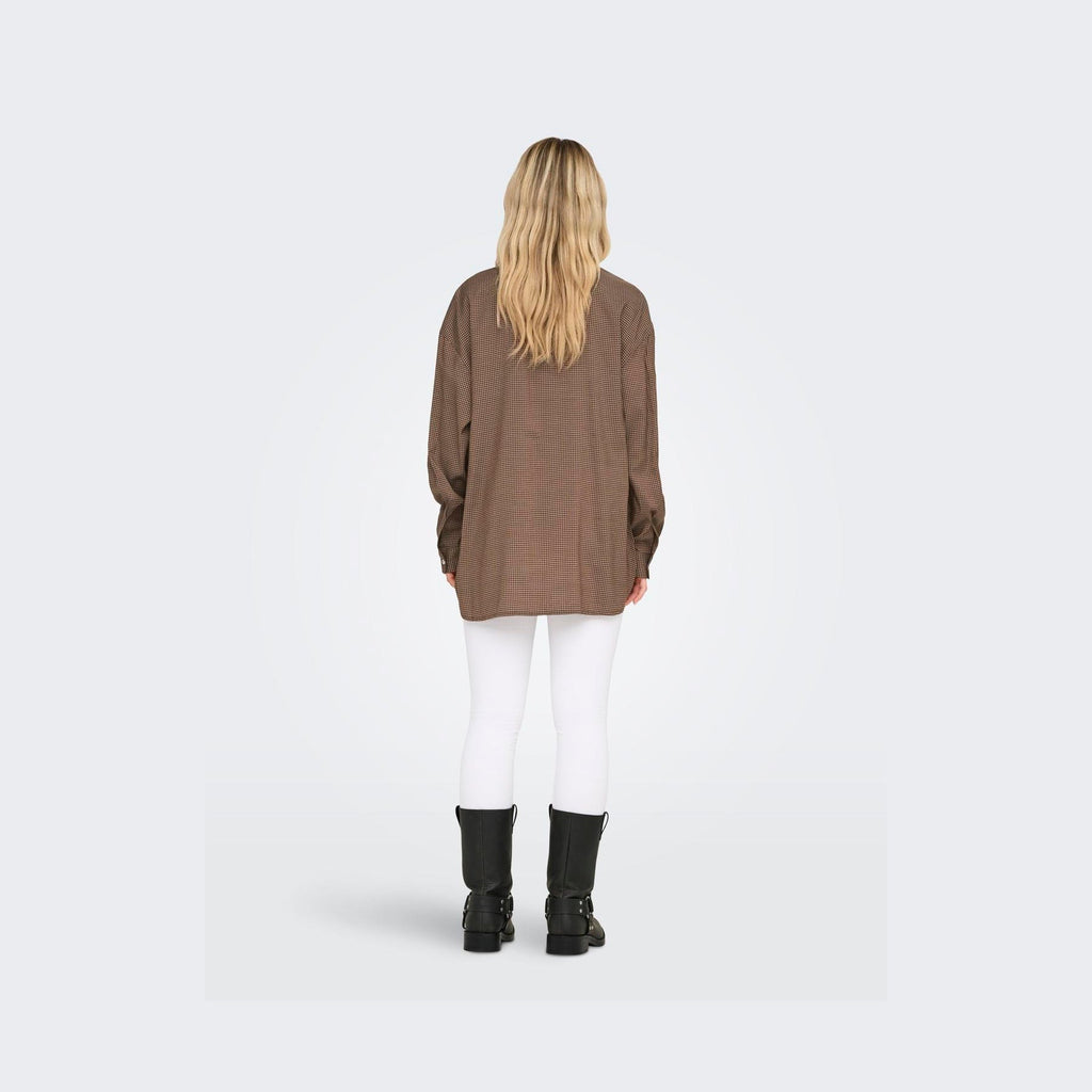 ONLY - SKJORTE - MAGGIE 15344363 - MUSTANG