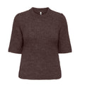 ONLY - TOP - SHINE PUFF 15350977 - SEAL BROWN
