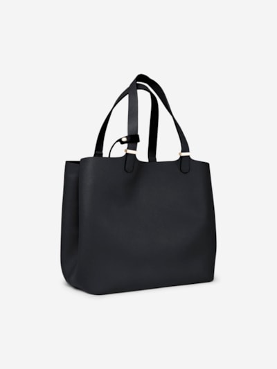 PIECES - SHOPPER - KOPA - 17082685 - SORT