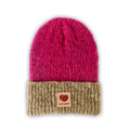COFFEE BEANIES - SKY BEANIE TOP DYE - PINK