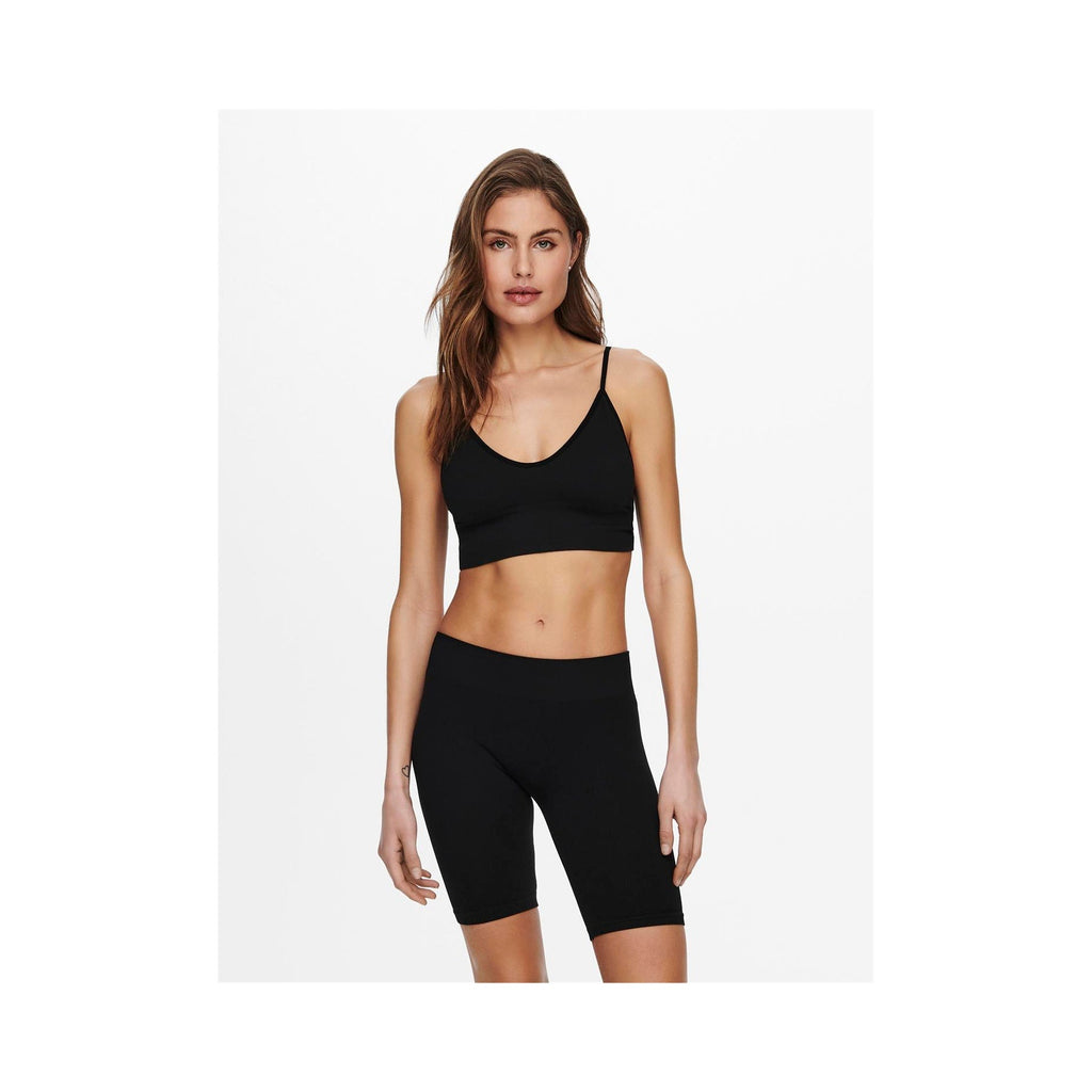 ONLY - BH - VICKY RIB SEAMLESS 15201539 - SORT