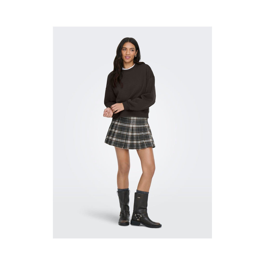 ONLY - NEDERDEL - CHELSEA CHECK 15328841 - BLACK/WHITE