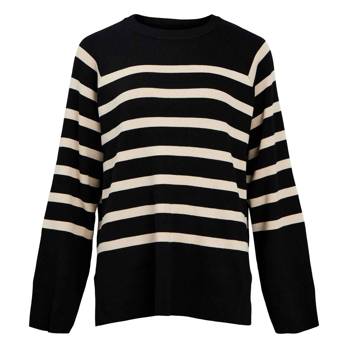 OBJECT - STRIK - ESTER 23040846 - SORT/SANDSHELL STRIB