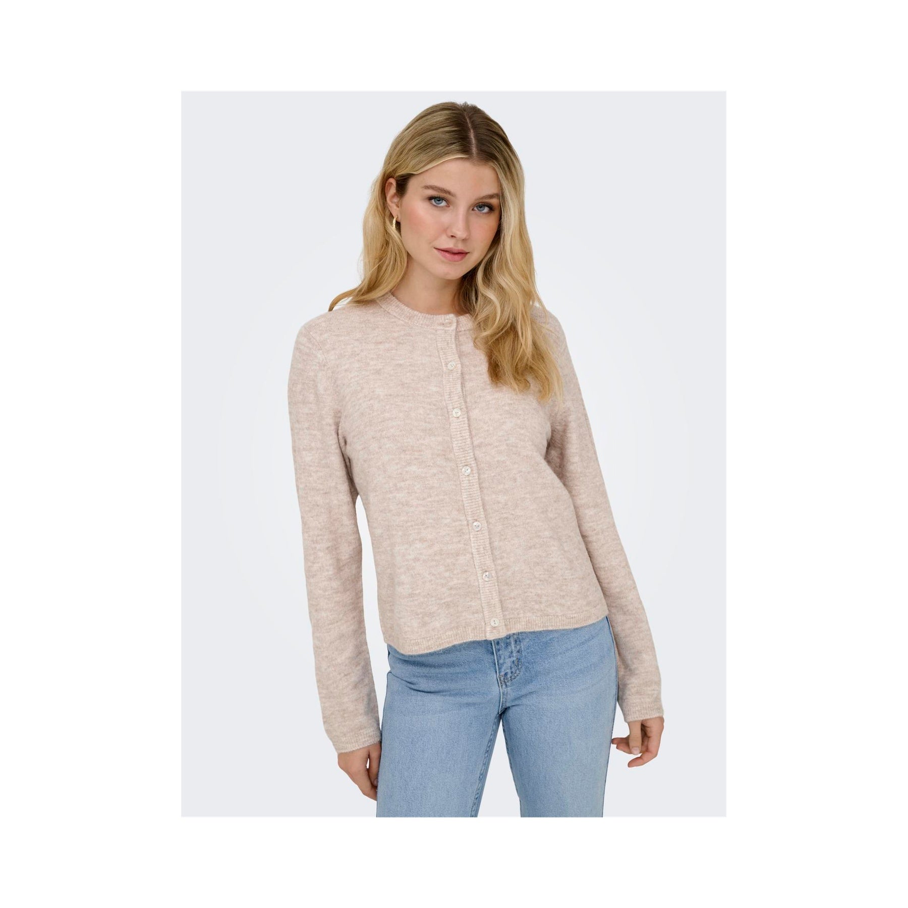 ONLY - CARDIGAN - SIMONI 15368980 - PUMICE STONE