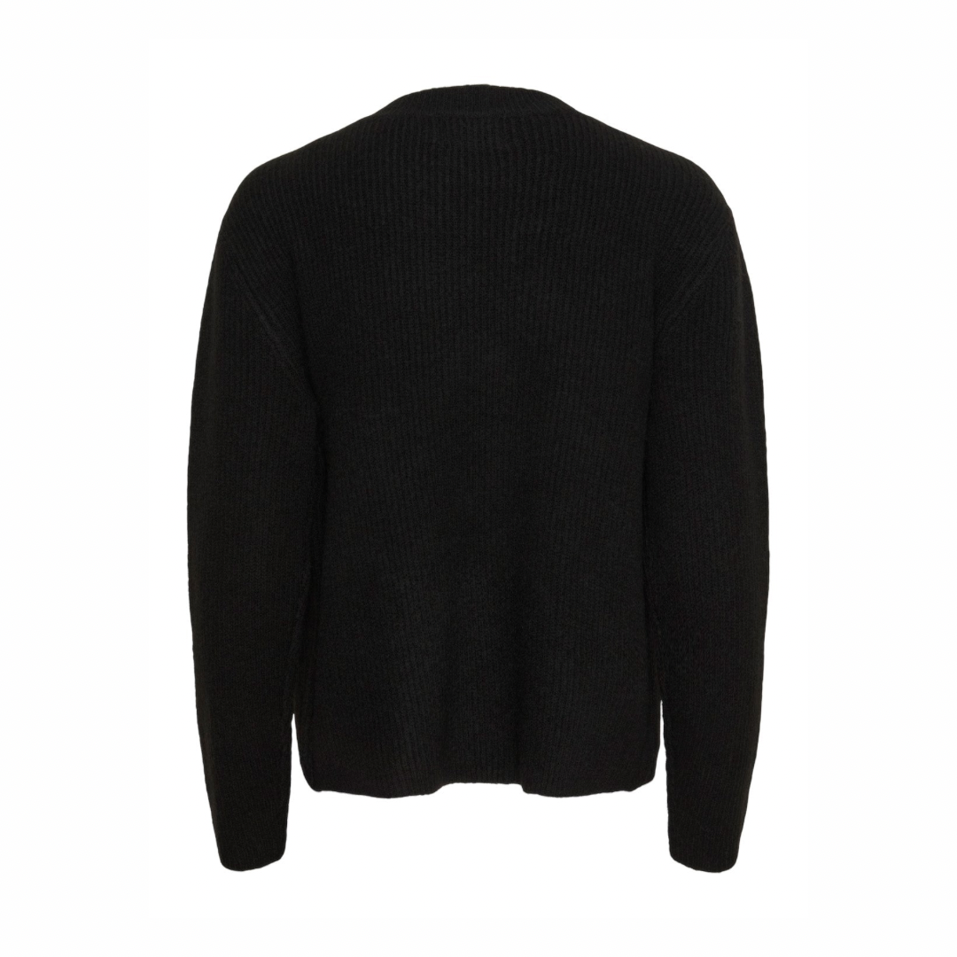 PIECES - CARDIGAN - SILLY 17150235 - SORT