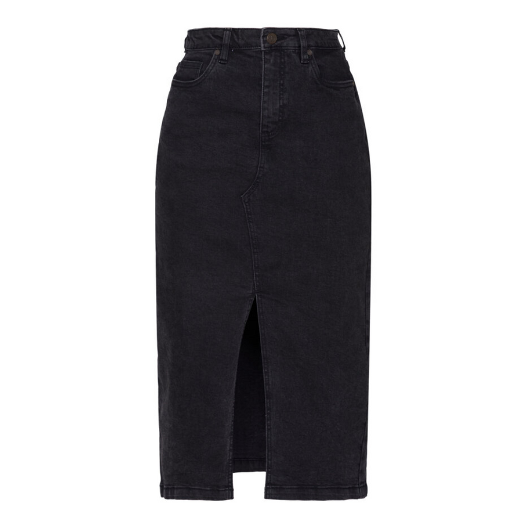 SISTERS POINT - DENIM NEDERDEL - OLIA 16206 - D. GRAY