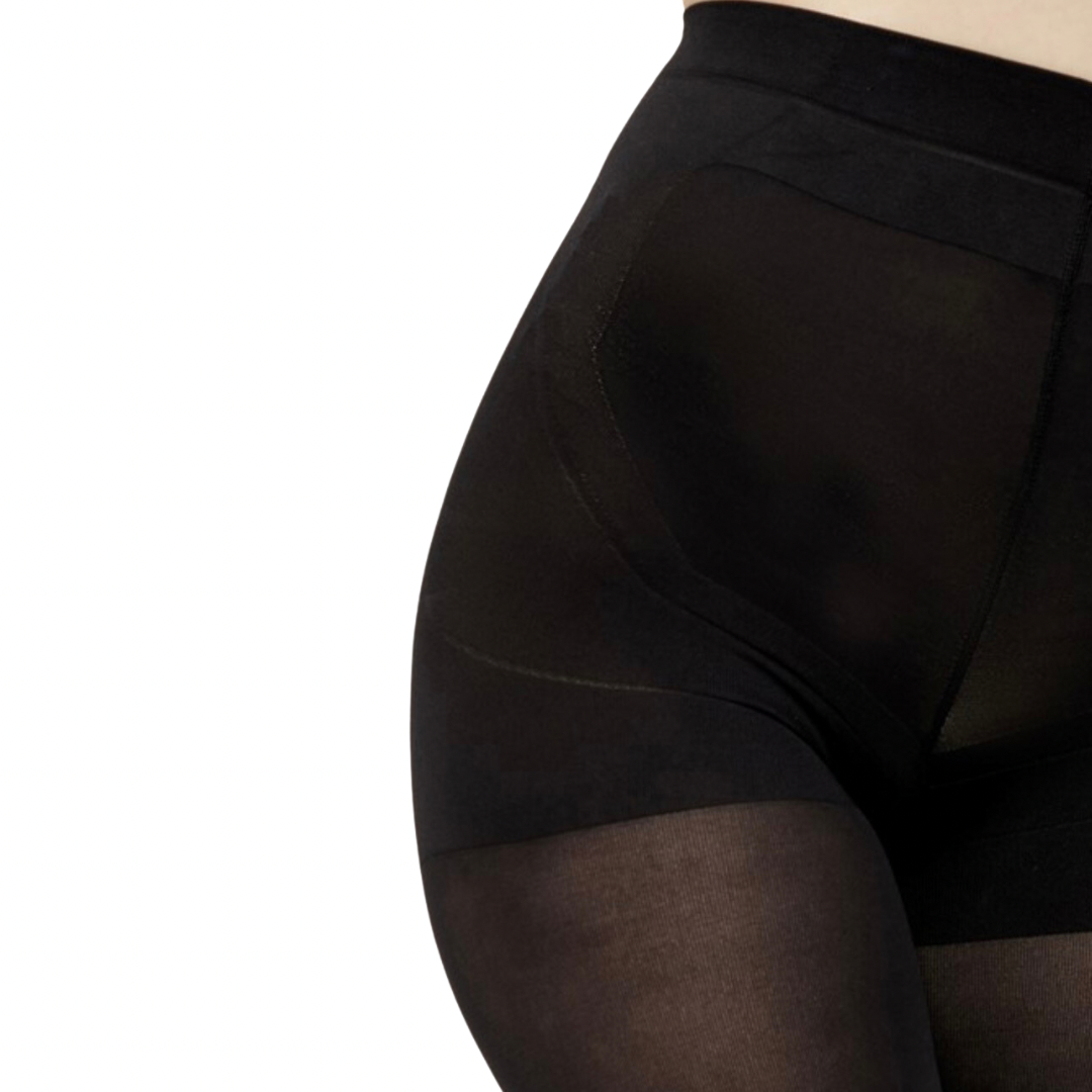 PIECES - STRØMPEBUKS - SHAPER 40 DEN - SORT