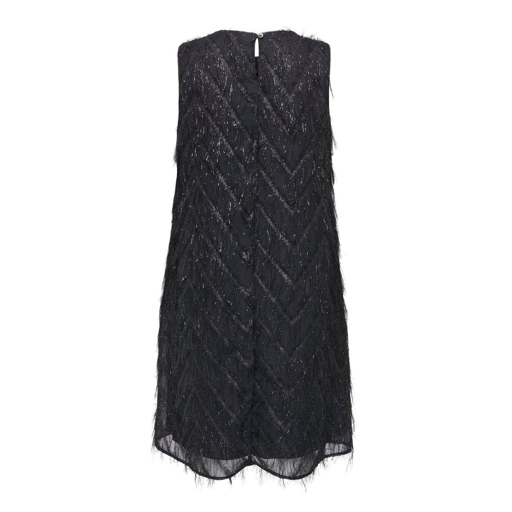 ONLY - KJOLE - FAYE LIFE SL FEATHER 15358411 - BLACK