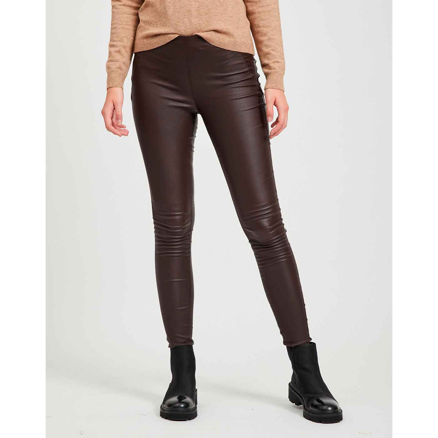 OBJECT - BUKS/LEGGINGS - BELLE COATED 23029748 - JAVA