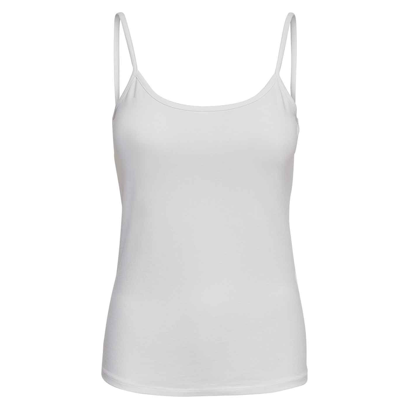 ONLY - TOP - LOVE SINGLET 15196448 - HVID