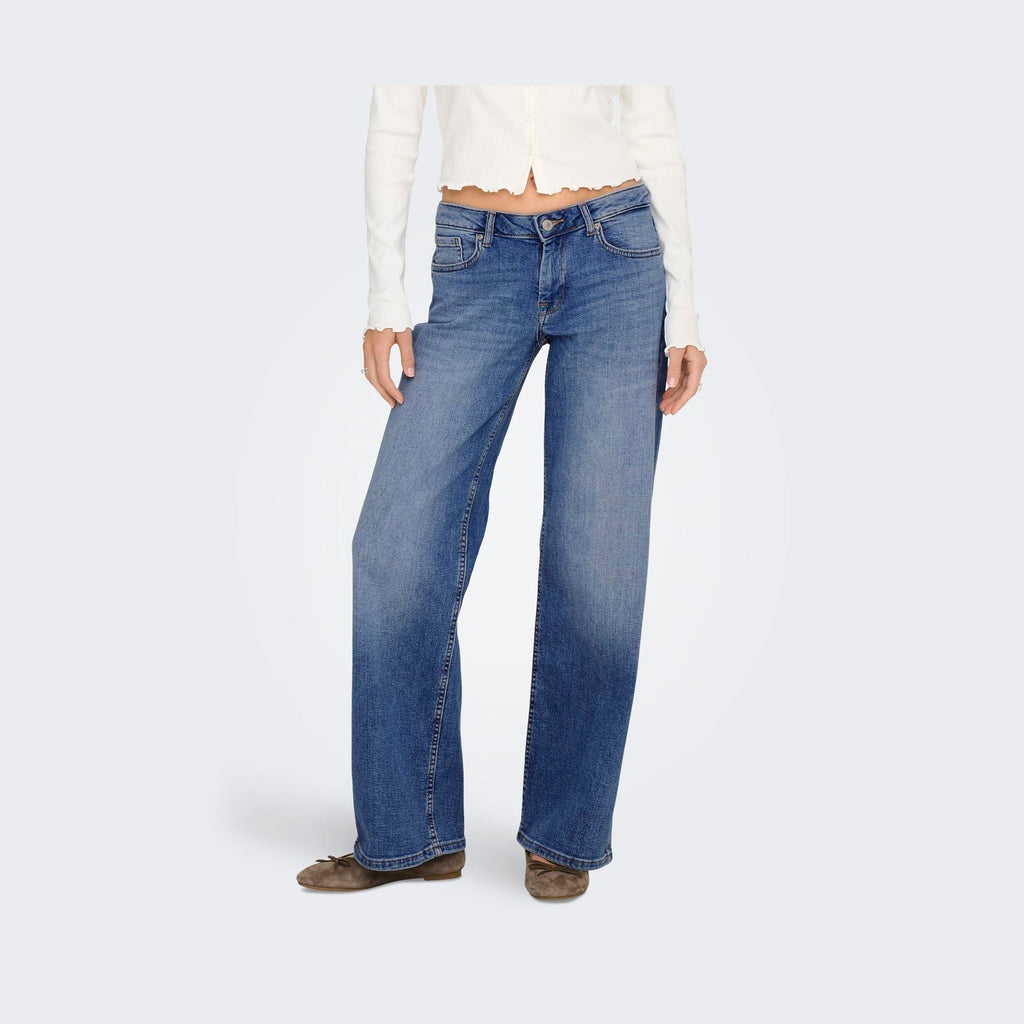 ONLY - JEANS - JUDY LOW 15366404 - MEDIUM BLUE DENIM