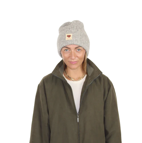 COFFEE BEANIES - SKY BEANIE - LIGHT GREY