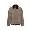 ONLY - JAKKE - MANILLA 15370316 - MOONLIGHT SMALL CHECKS/BROWN/BLACK