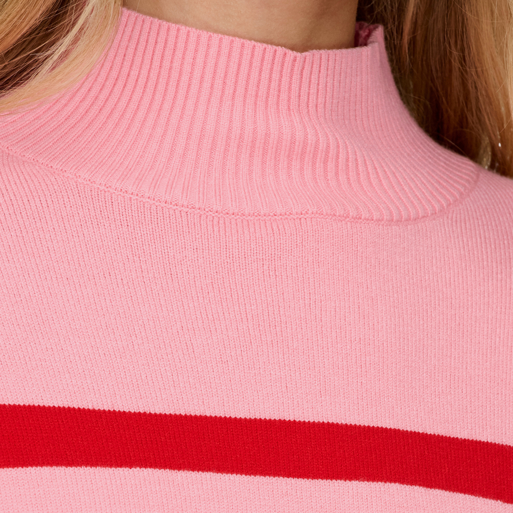 ONLY - STRIK - BARI HIGHNECK 15283109 - QUARTZ PINK/ADRENALINE RUSH