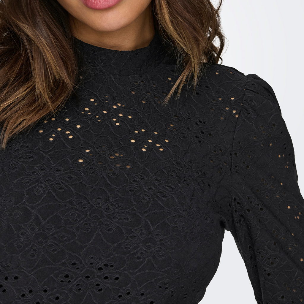 ONLY - BLUSE - SMILLA 15283461 - SORT