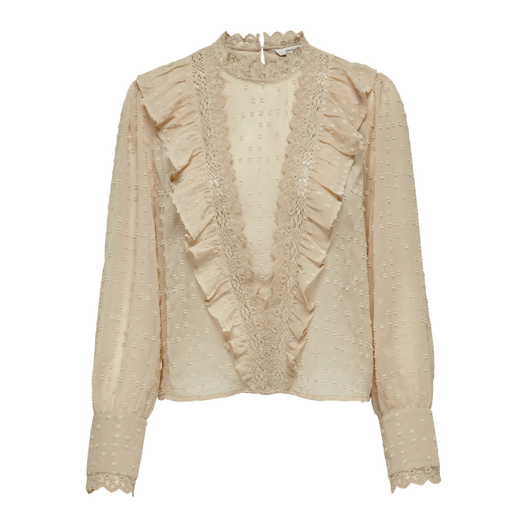 ONLY - BLUSE - SILA 15305483 - HUMUS