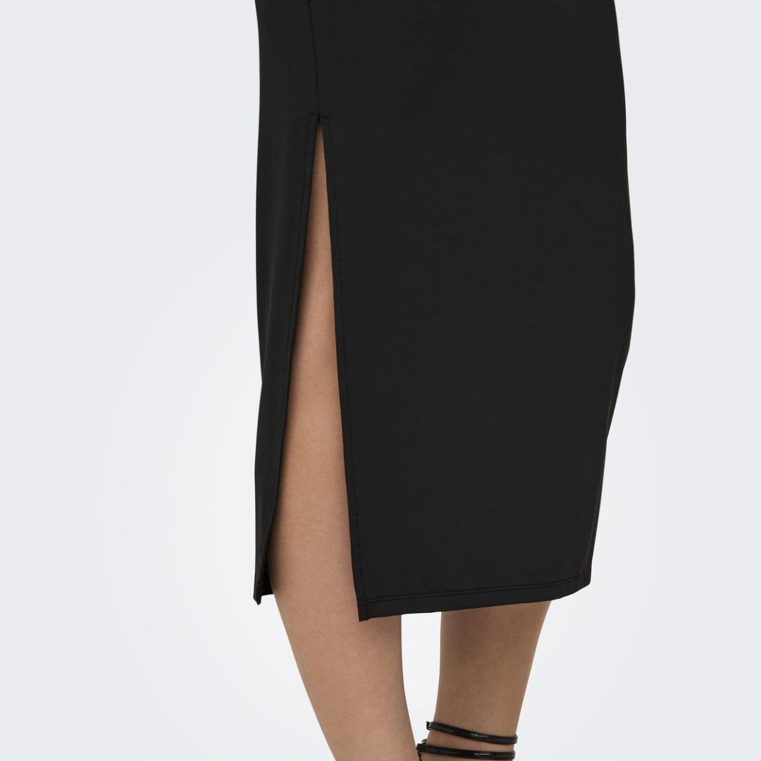 ONLY - KJOLE - EA SLIT 15315449 - SORT